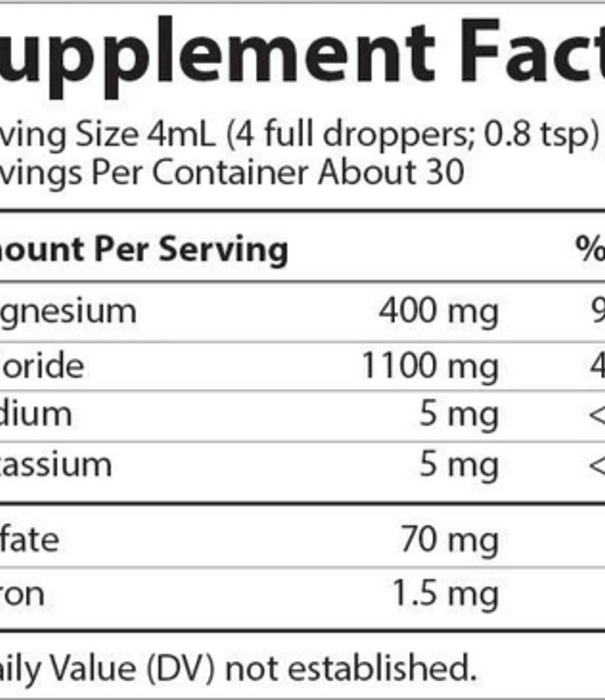 Trace Minerals Liquid Ionic Magnesium - 400mg, 2oz