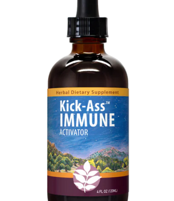 WishGarden Herbs Kick-Ass Immune, 4oz dropper