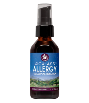 WishGarden Herbs Kick-Ass Allergy, 2oz pump