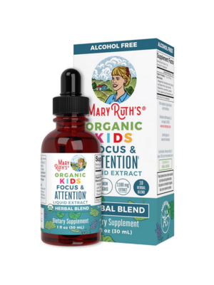 MaryRuth's Focus & Attention, Kid, Organic, 1oz.