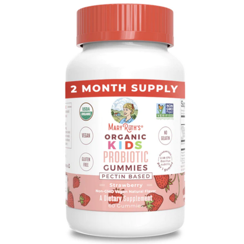 MaryRuth's Probiotic, Kid, Gummies, Strawberry, Organic, 60ct. (dc16)