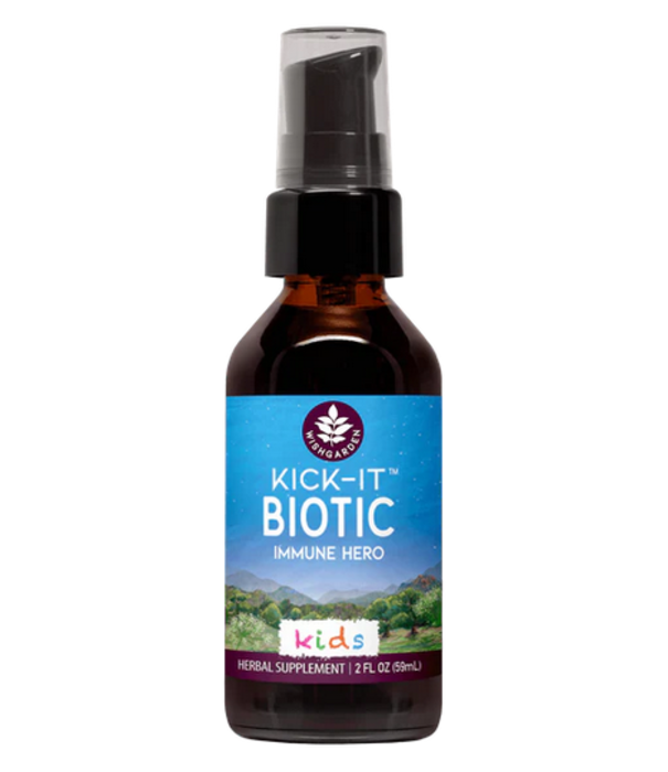 WishGarden Herbs Kick-It Biotic, KIDS, 2oz pump