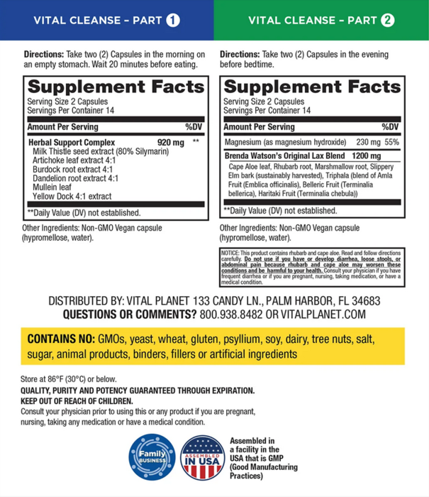 Vital Planet Vital Cleanse, 28ct