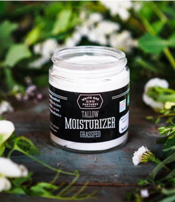 White Oak Pastures Tallow Moisturizer, Lavender, 3oz