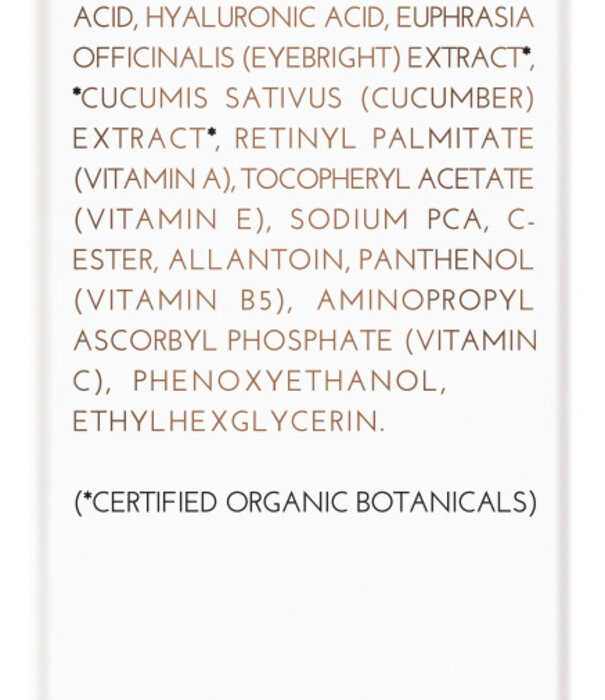 Body Dynamics Skin Drink Eye Firmer, 0.5oz