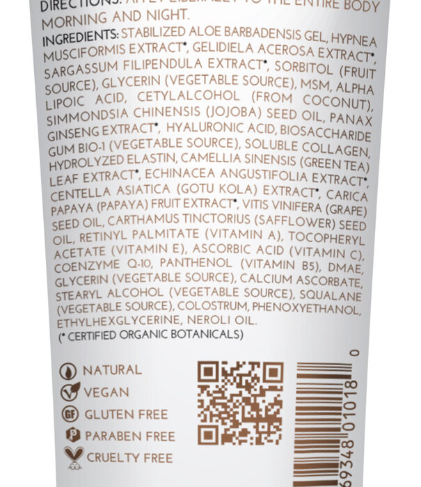 Body Dynamics Skin Drink Intensive Renewal Body Firmer, 8oz