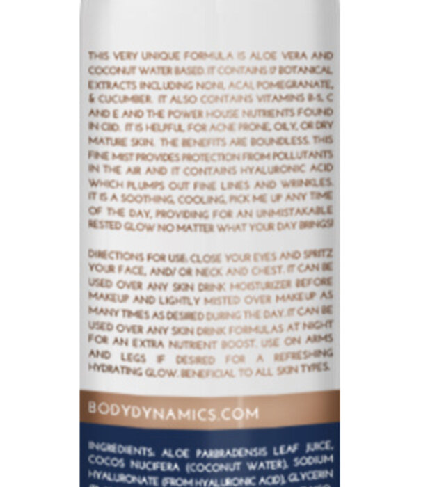 Body Dynamics Skin Drink All Day Glow Spray