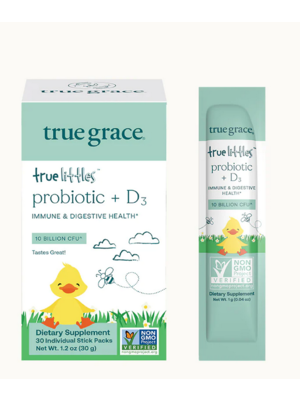 True Grace True Littles Probiotic Stick Pack, 30ct