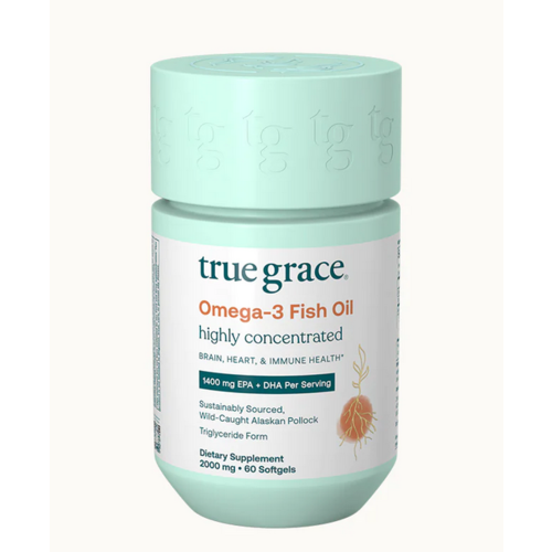 True Grace Omega-3 Fish Oil, 60ct