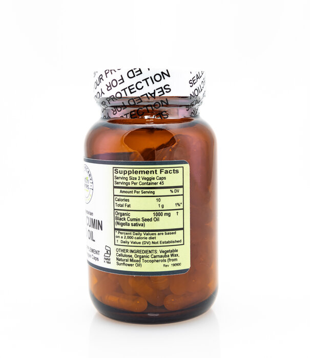 Apothecary Essentials Black Cumin Seed Oil, 90vc