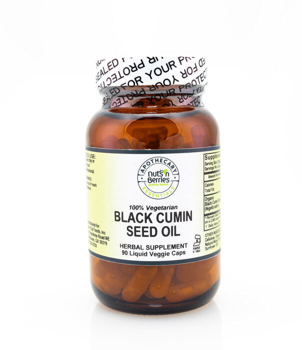 Apothecary Essentials Black Cumin Seed Oil, 90vc