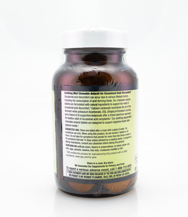 Apothecary Essentials Antacid Chewable Mint 60ct