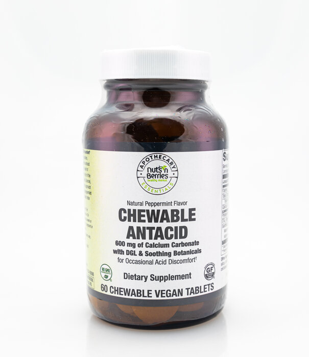 Apothecary Essentials Antacid, Chewable, Mint, 60ct. DISCO