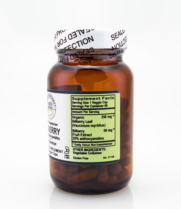 Apothecary Essentials Bilberry, 60vc