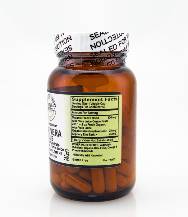 Apothecary Essentials Aloe Vera Plus, 60vc