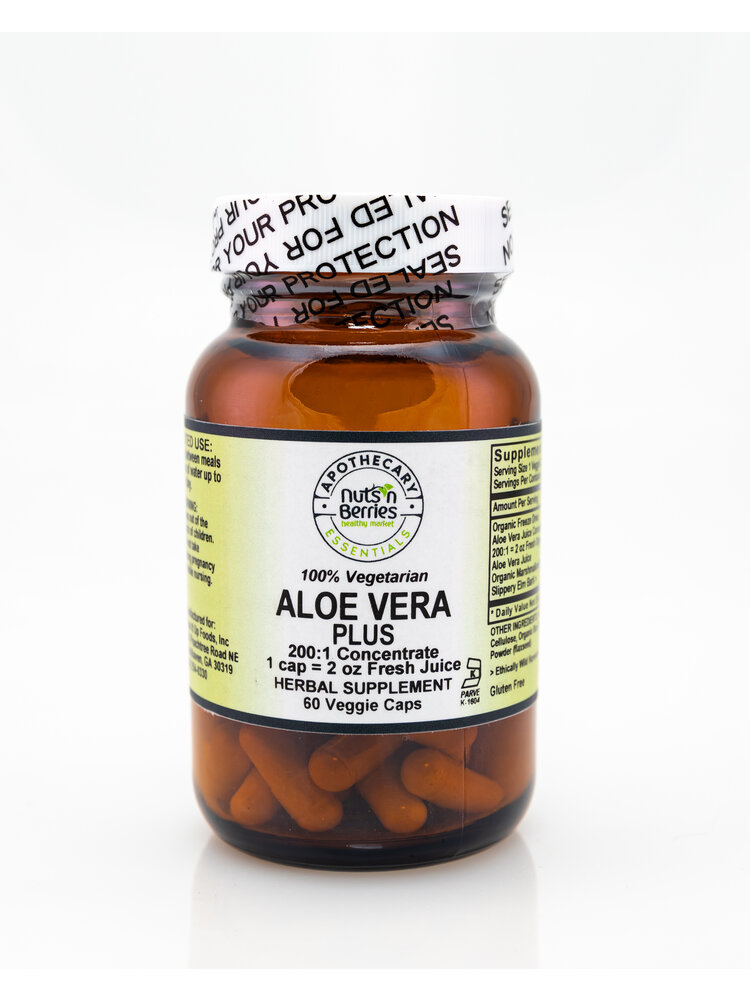 Apothecary Essentials Aloe Vera Plus, 60vc