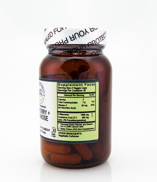 Apothecary Essentials Cranberry + D-Mannose, 60vc