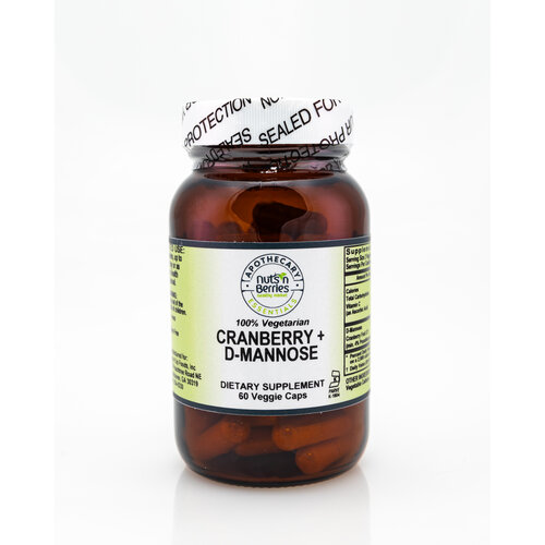 Apothecary Essentials Cranberry + D-Mannose, 60vc