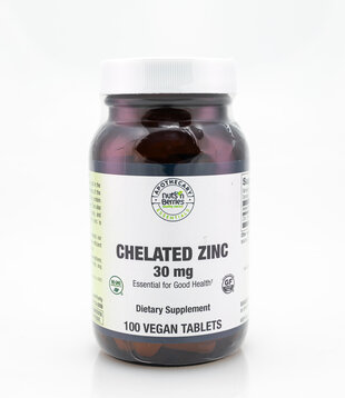 Apothecary Essentials Chelated Zinc, 30mg