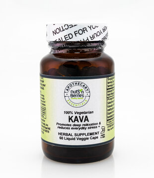 Apothecary Essentials Kava, 60 liq cap