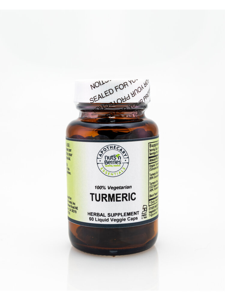 Apothecary Essentials Turmeric, 60vc