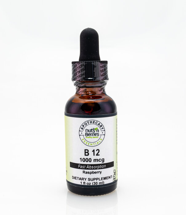 Apothecary Essentials B12, 1000mcg, 1oz