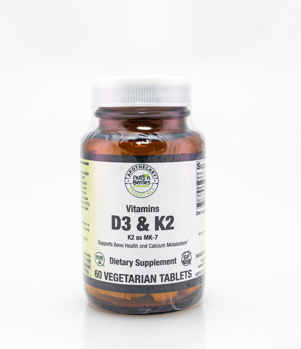 Apothecary Essentials D3-K2 Tablet 60ct