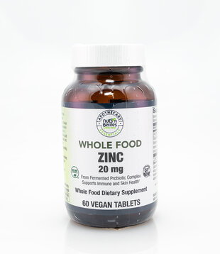 Apothecary Essentials Whole Food Zinc, 20mg
