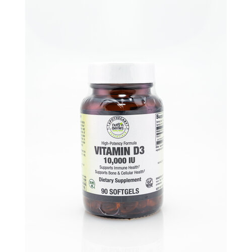 Apothecary Esssentials Vitamin D3 10,000 IU, 90sg