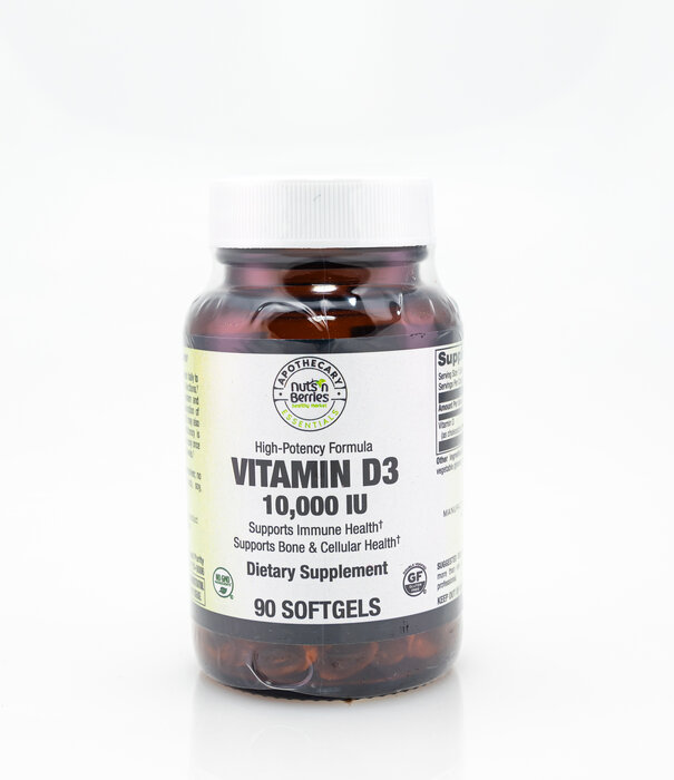 Apothecary Esssentials Vitamin D3 10,000 IU, 90sg