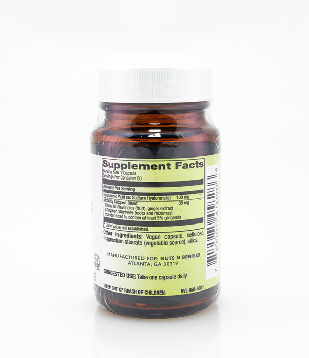 Apothecary Essentials Hyaluronic Acid 100mg Veg 50ct