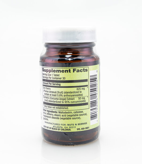 Apothecary Essentials Tart Cherry w/ Turmeric Veg 30ct