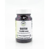 Apothecary Essentials Biotin 10,000mcg Veg 60cp