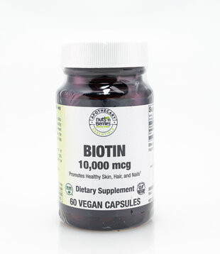 Apothecary Essentials Biotin 10,000mcg Veg 60cp