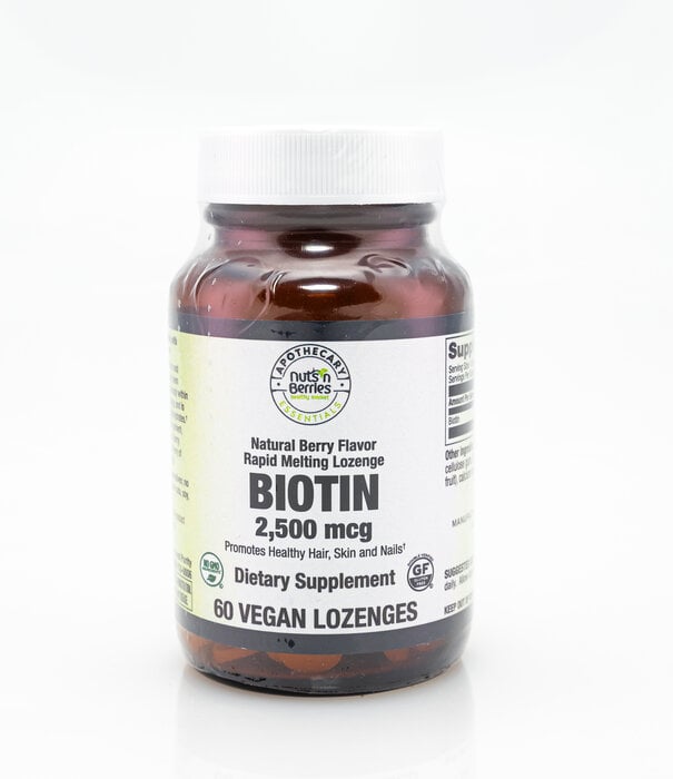 Apothecary Essentials Biotin 2500mg Melt  60ct