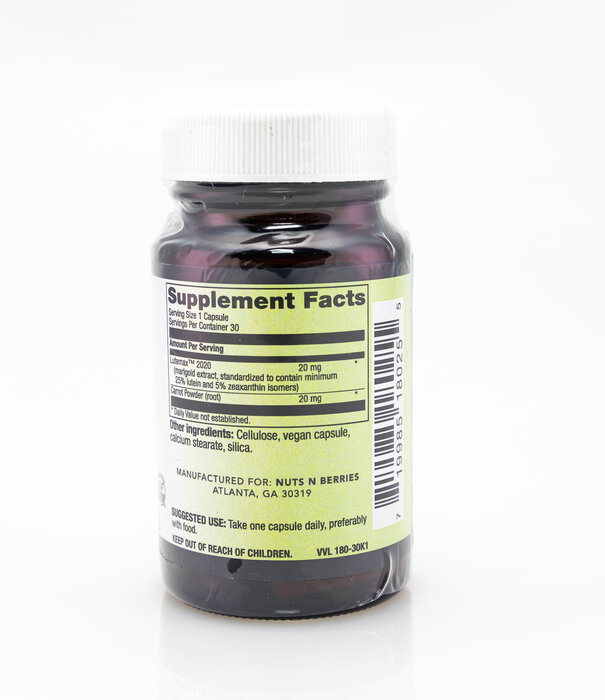 Apothecary Essentials Lutein w/ Zeaxanthin Veg 30sg