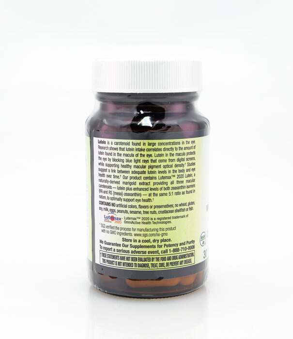 Apothecary Essentials Lutein w/ Zeaxanthin Veg 30sg