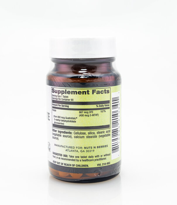 Apothecary Essentials Methyl Folate 400mcg Veg 90sg