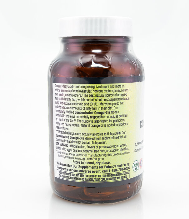 Apothecary Essentials Omega3 1,200mg 60sg Orange