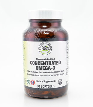 Apothecary Essentials Omega3 1,200mg 60sg Orange
