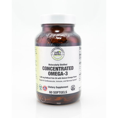 Apothecary Essentials Omega3 1,200mg 60sg Orange