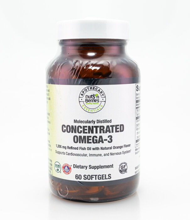 Apothecary Essentials Omega3 1,200mg 60sg Orange