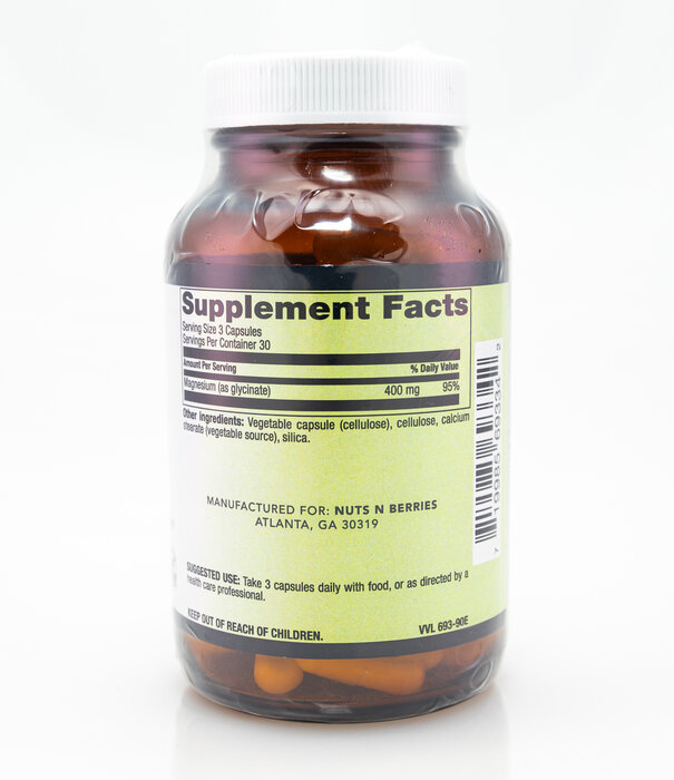 Apothecary Essentials Magnesium Glycinate 400mg Veg