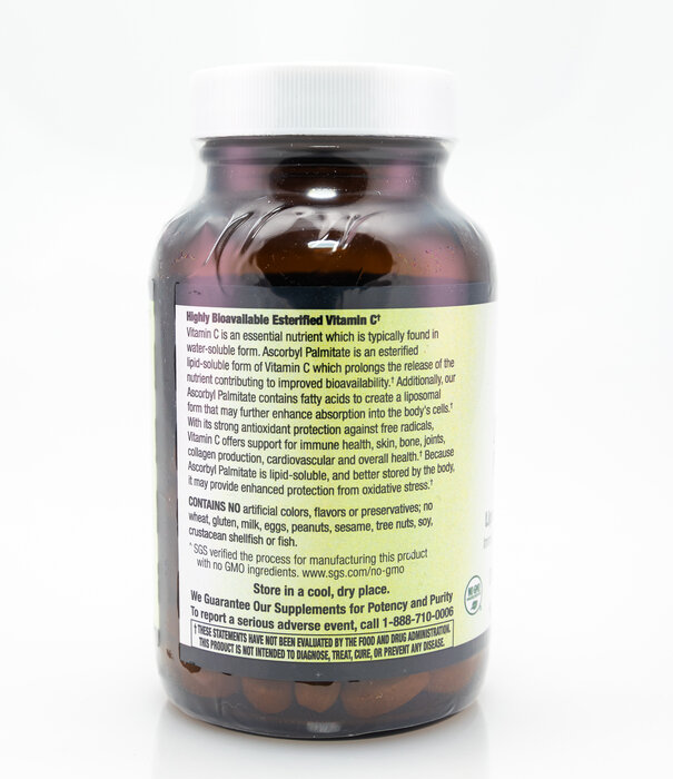 Apothecary Essentials Ascorbyl Palmitate, Liposomal Vit C, 500mg, 90 t