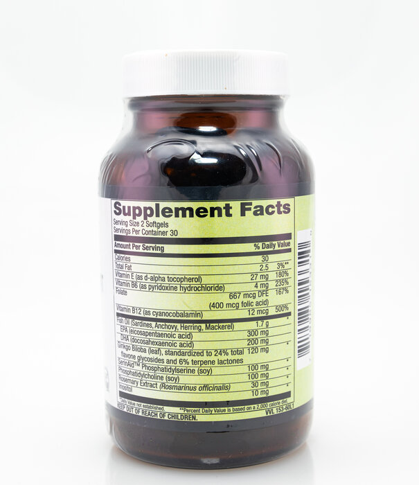 Apothecary Essentials Brain Support 60sg