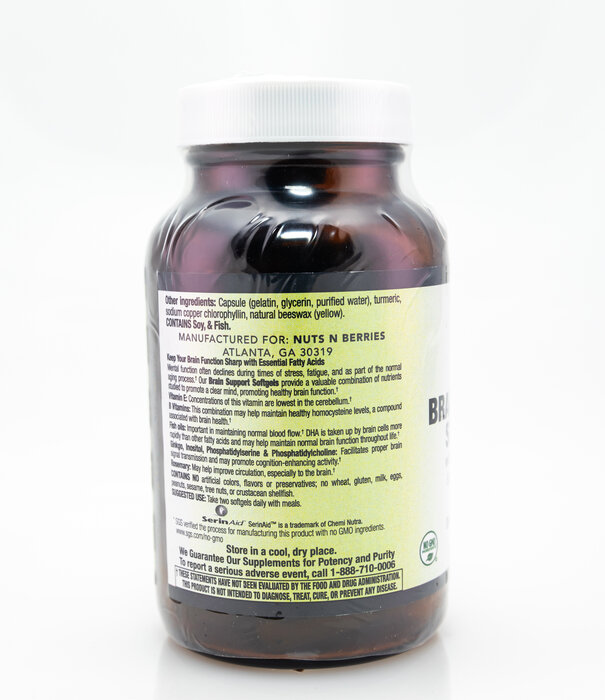 Apothecary Essentials Brain Support 60sg