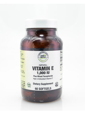 Apothecary Essentials Vitamin E 1000 IU Plus 60sg