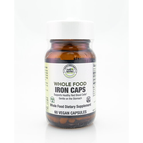 Apothecary Essentials Whold Food Iron Veg 60ct