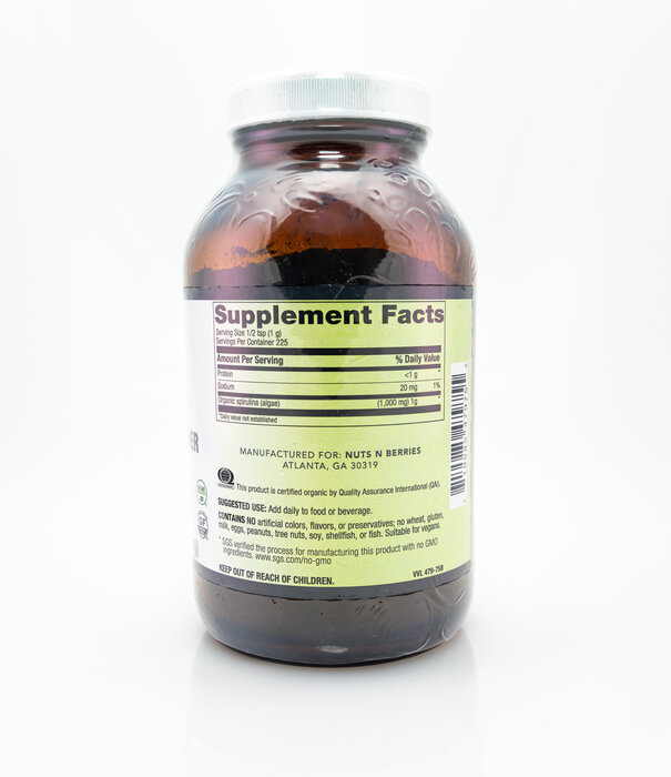 Apothecary Essentials Org Spirulina Pwd 7.9oz