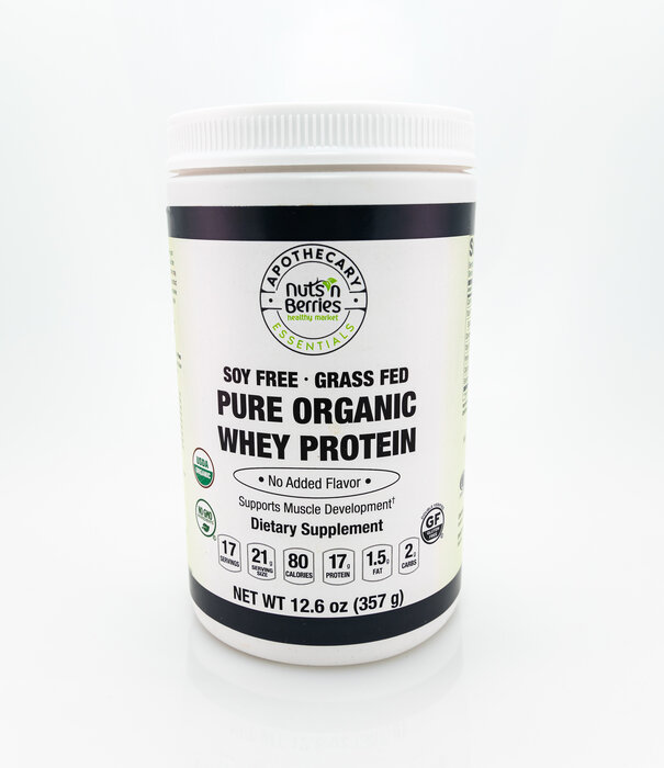 Apothecary Essentials Org Whey Protein Powder 12.6oz